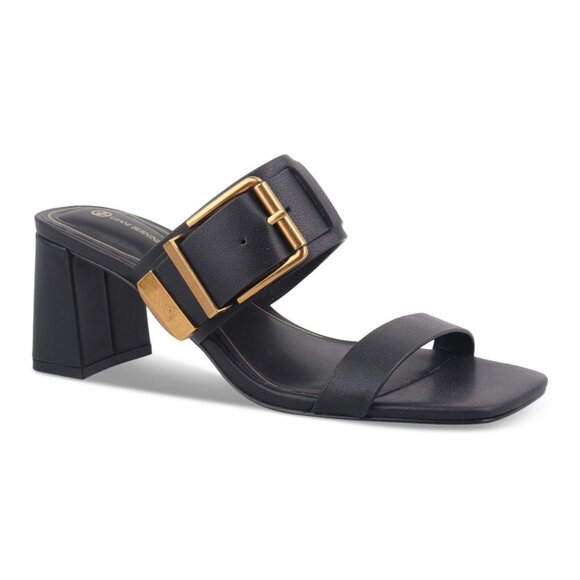 Giani Bernini Women's Hillarry Buckle Block Heel Dress Sandals - Picture 1 of 4